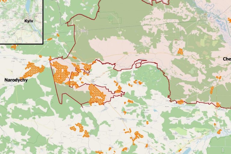 Radiation threat to Europe: 7,600 hectares of radiation-contaminated forests are burning in the Chornobyl Exclusion Zone