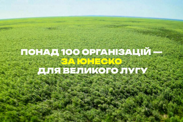 Понад 100 організацій — за ЮНЕСКО для Великого Лугу